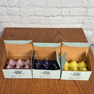 PartyLite Blackberry Sage, Wild Blueberry, Kiwi Strawberry 2” Votives 18 total